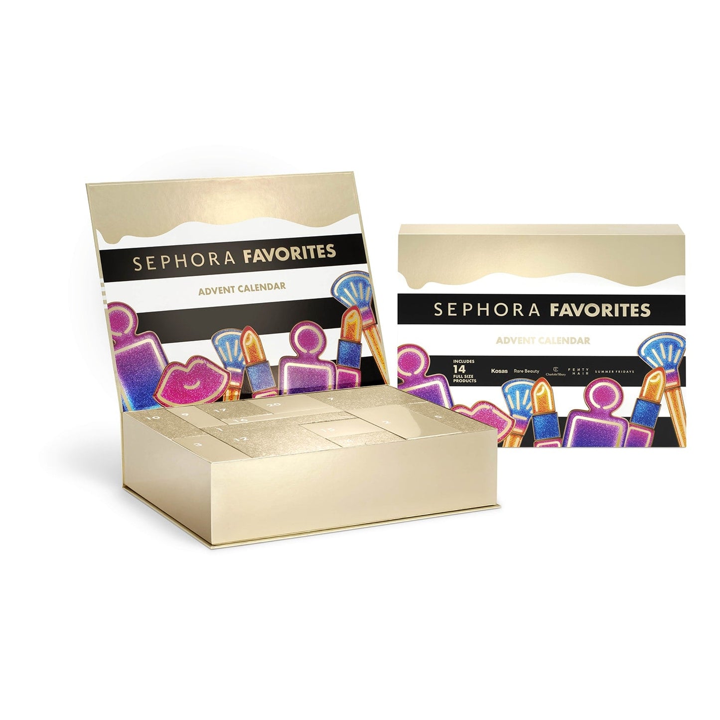 Calendrier de l’Avent - 24 produits Maquillage, Soin, Capillaire et Parfum - parfumdelea