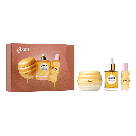 On-The-Go Honey Hair Trio - Coffret soins cheveux infusés au miel
