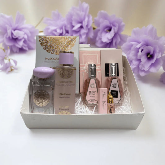 Box Mysterious Tahara – Coffret Musc et Rose Élégant