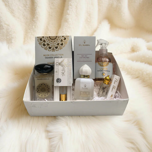 Box Tahara Vanilla – Coffret Parfumé Sucré & Vanillé de Dubaï