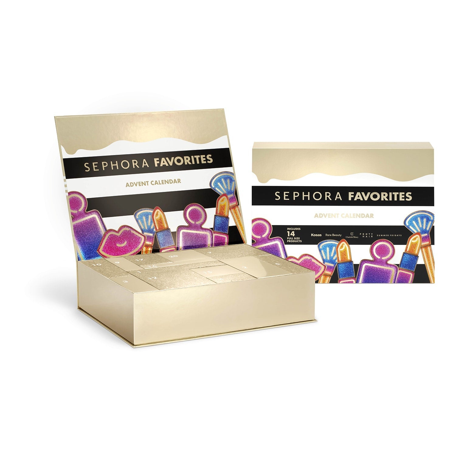 Calendrier de l’Avent - 24 produits Maquillage, Soin, Capillaire et Parfum - parfumdelea