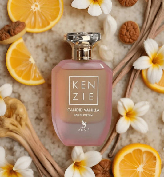 Candid Vanilla – Parfum unisexe gourmand aux notes vanille et agrumes