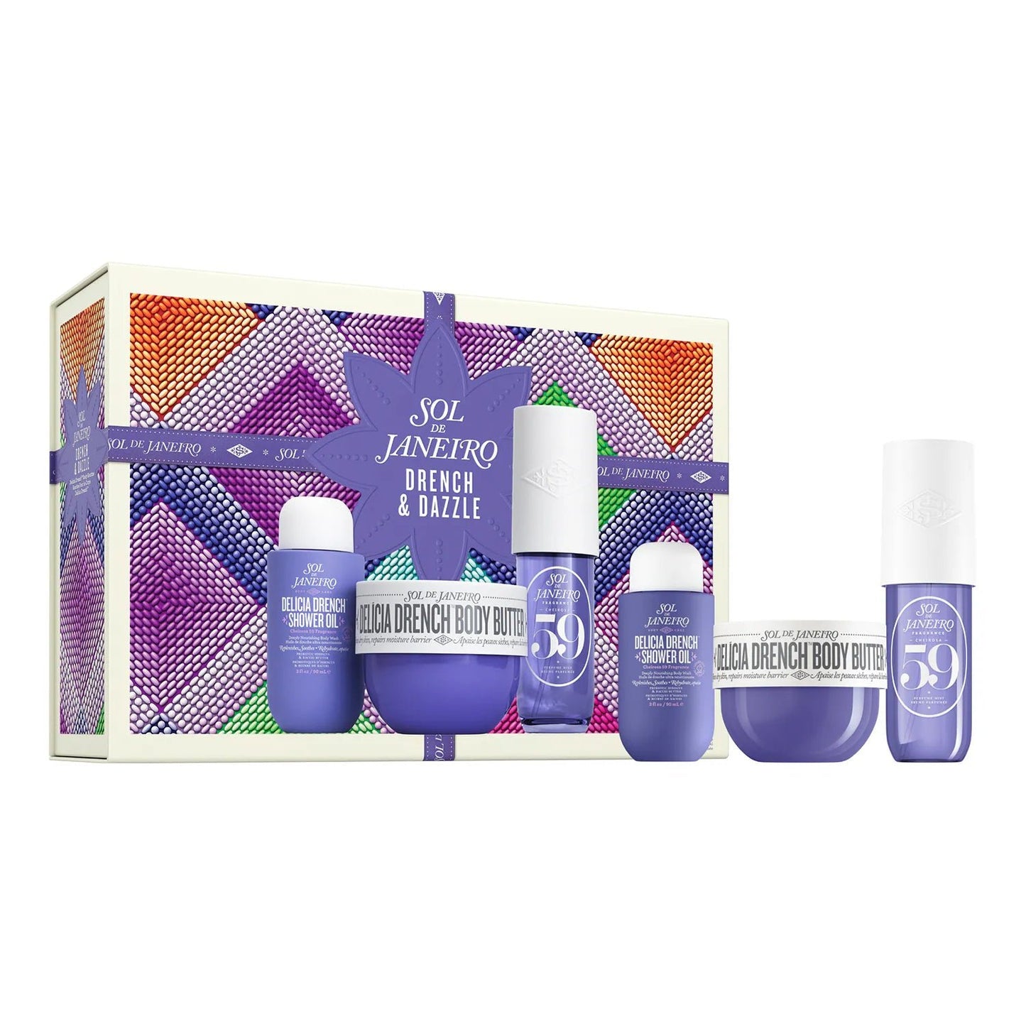 Drench & Dazzle - Coffret Soin Peau Sèche - parfumdelea