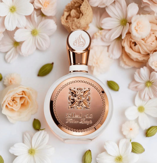 Fakhar Rose Lattafa – Eau de parfum floral fruité longue tenue pour femme